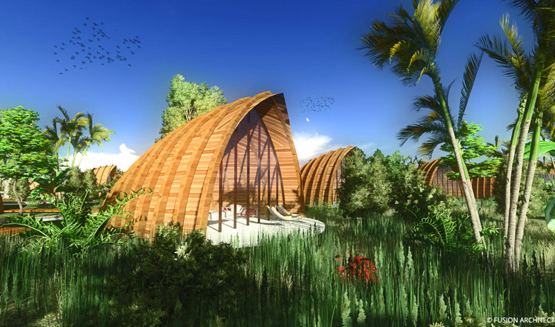 ECOLODGE HOTEL . CONGO – Fusion Architectes